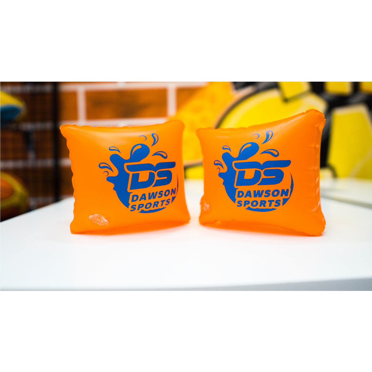 DS Kids Inflatable Swim Arm Band - Orange - Swimming - Dawson Sports