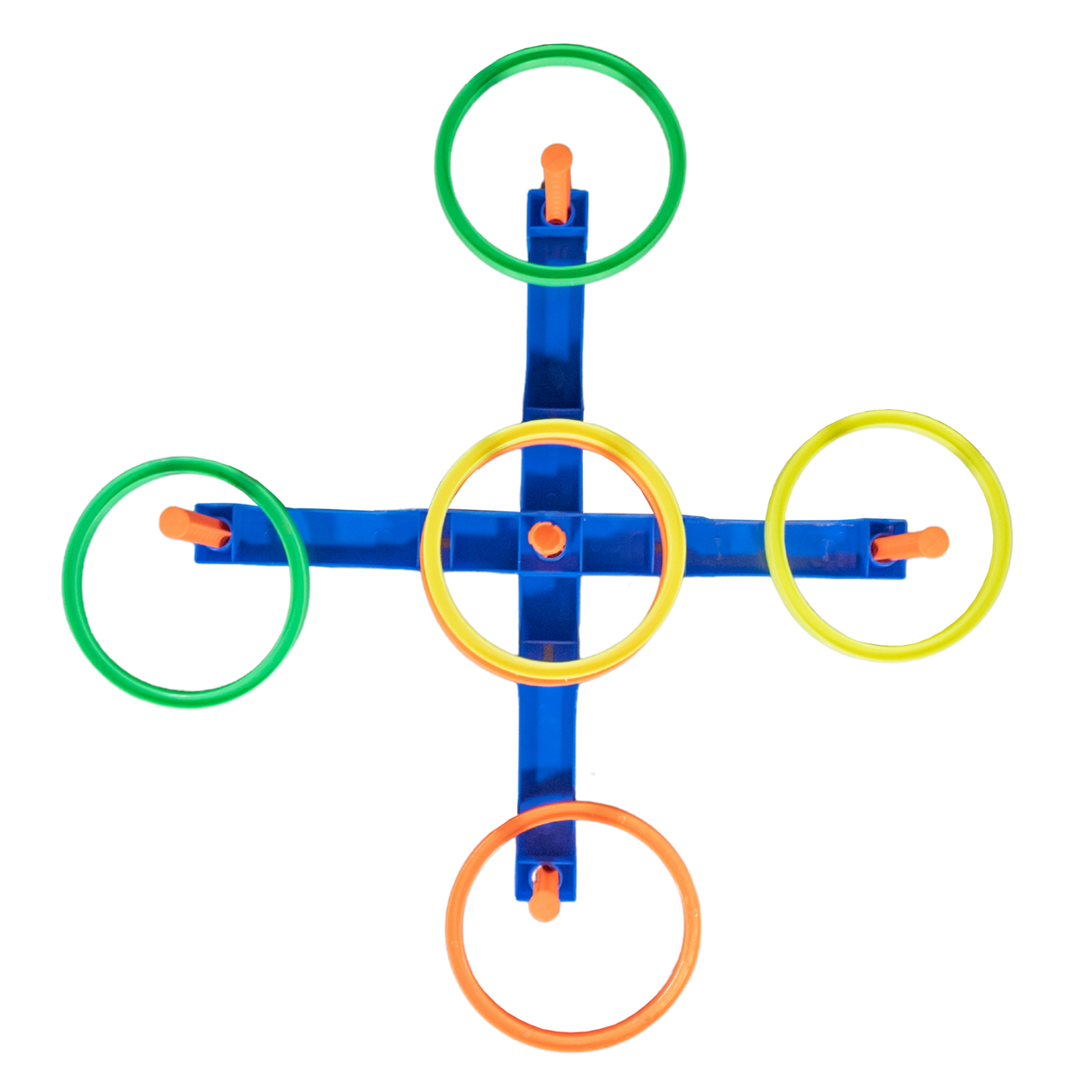 Ring Toss Game Set (5 Target, 6 Rings) - Early Years - Dawson Sports