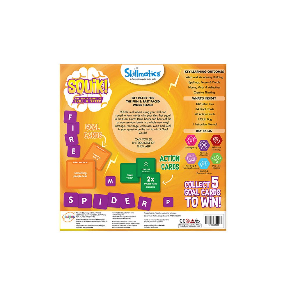 Skillmatics: SQUIK - The Word Edition - Skillmatics - Dawson Sports