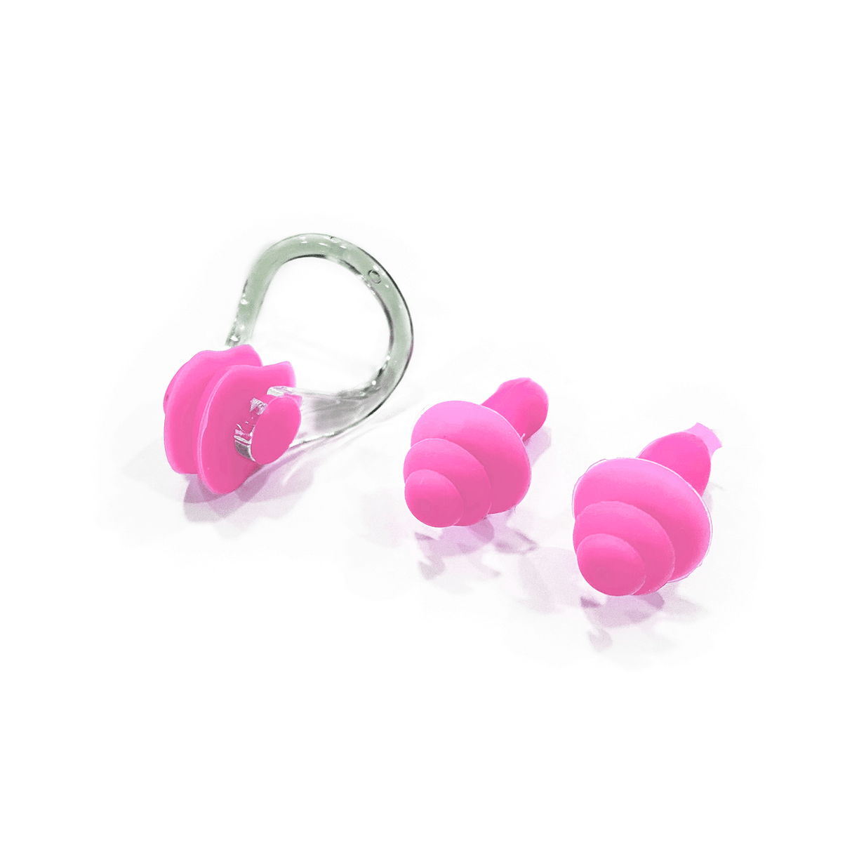 Swim Silicone Soft Ear Plugs & Nose Clip - Swimming - Dawson Sports