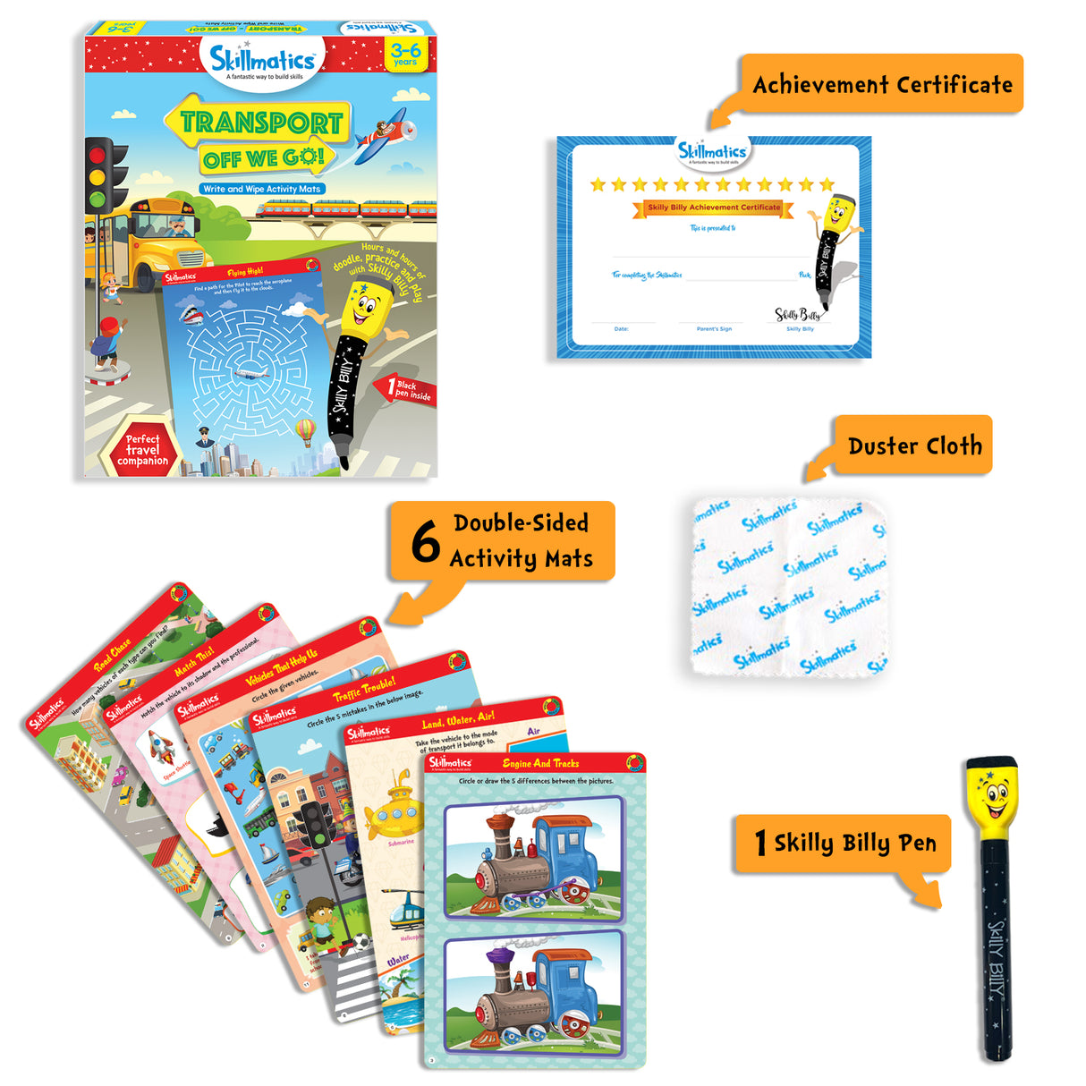 Skillmatics: Transport Off We Go