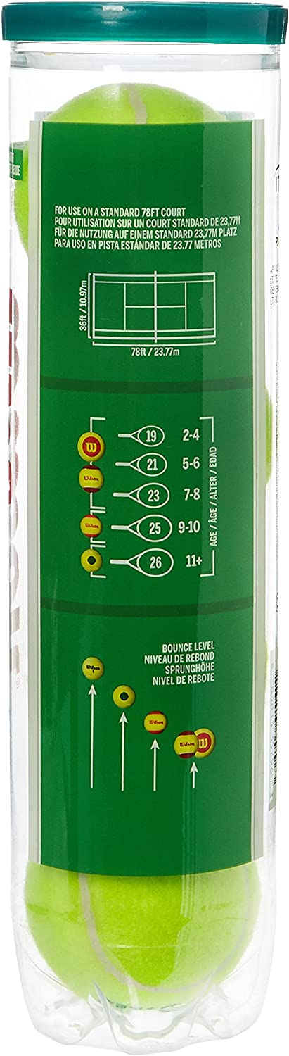 WS Starter Play Green 4 Tennis Ball - Tennis Balls - Dawson Sports