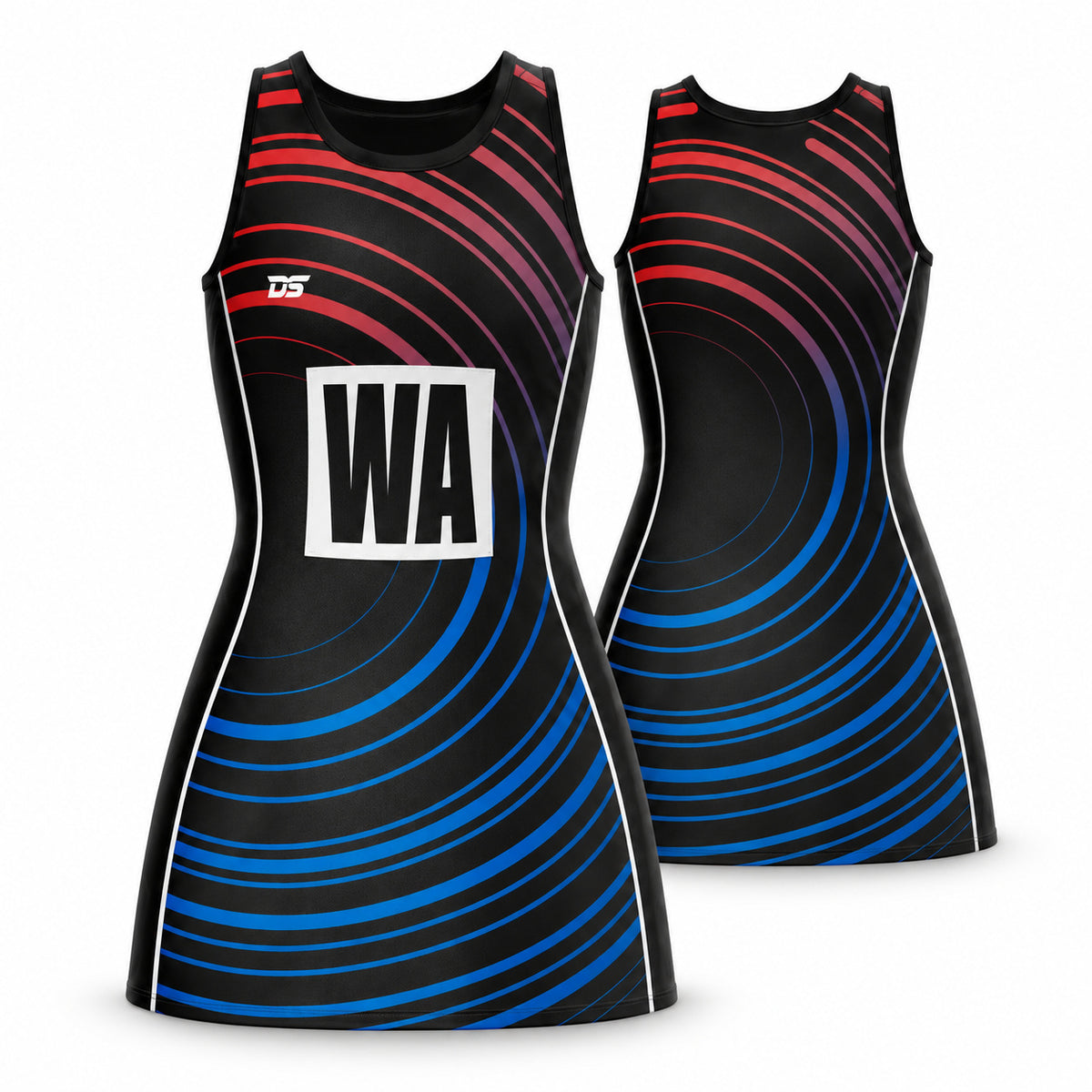 Custom Netball Dress - Design 13