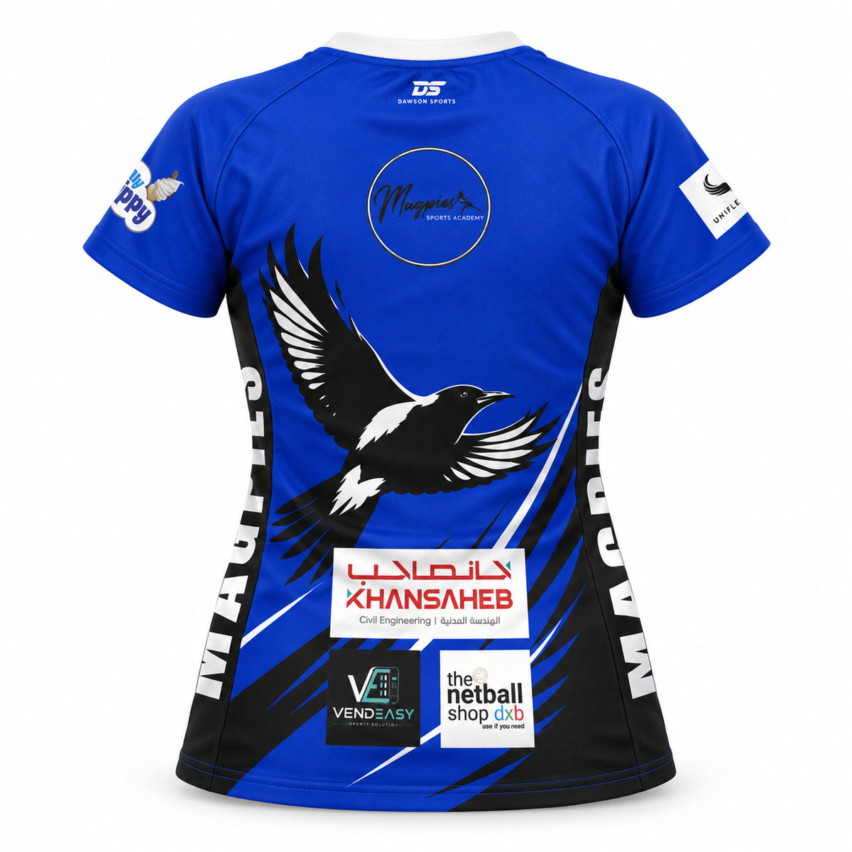 Magpies - Customised Netball Tshirt