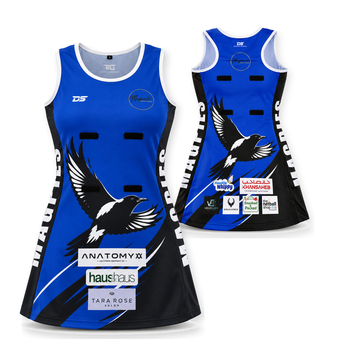 Magpies - Customised Netball Dress