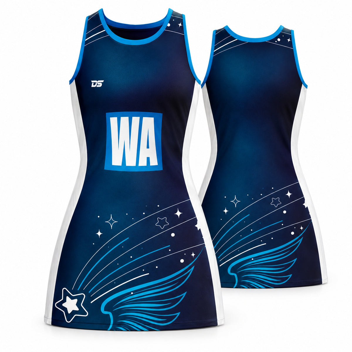 Custom Netball Dress - Design 1