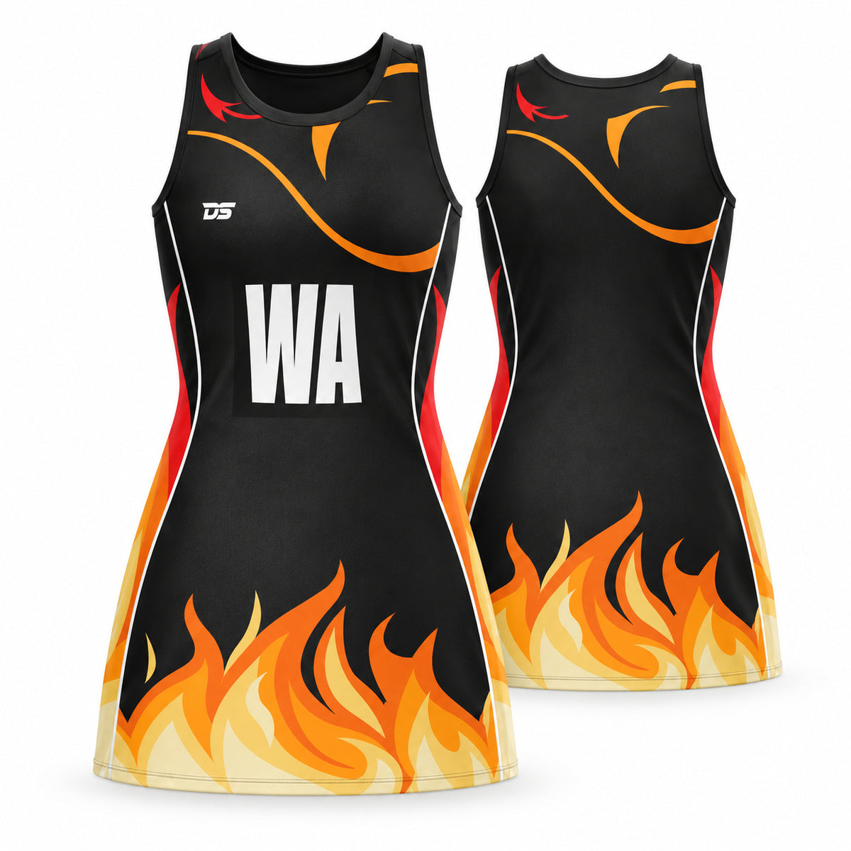 Custom Netball Dress - Design 18