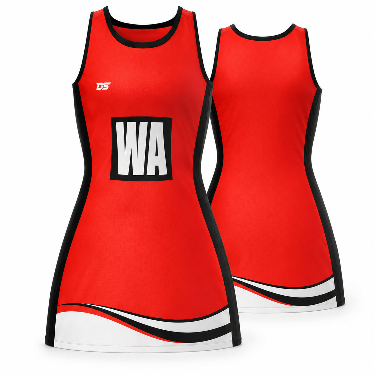 Custom Netball Dress - Design 21
