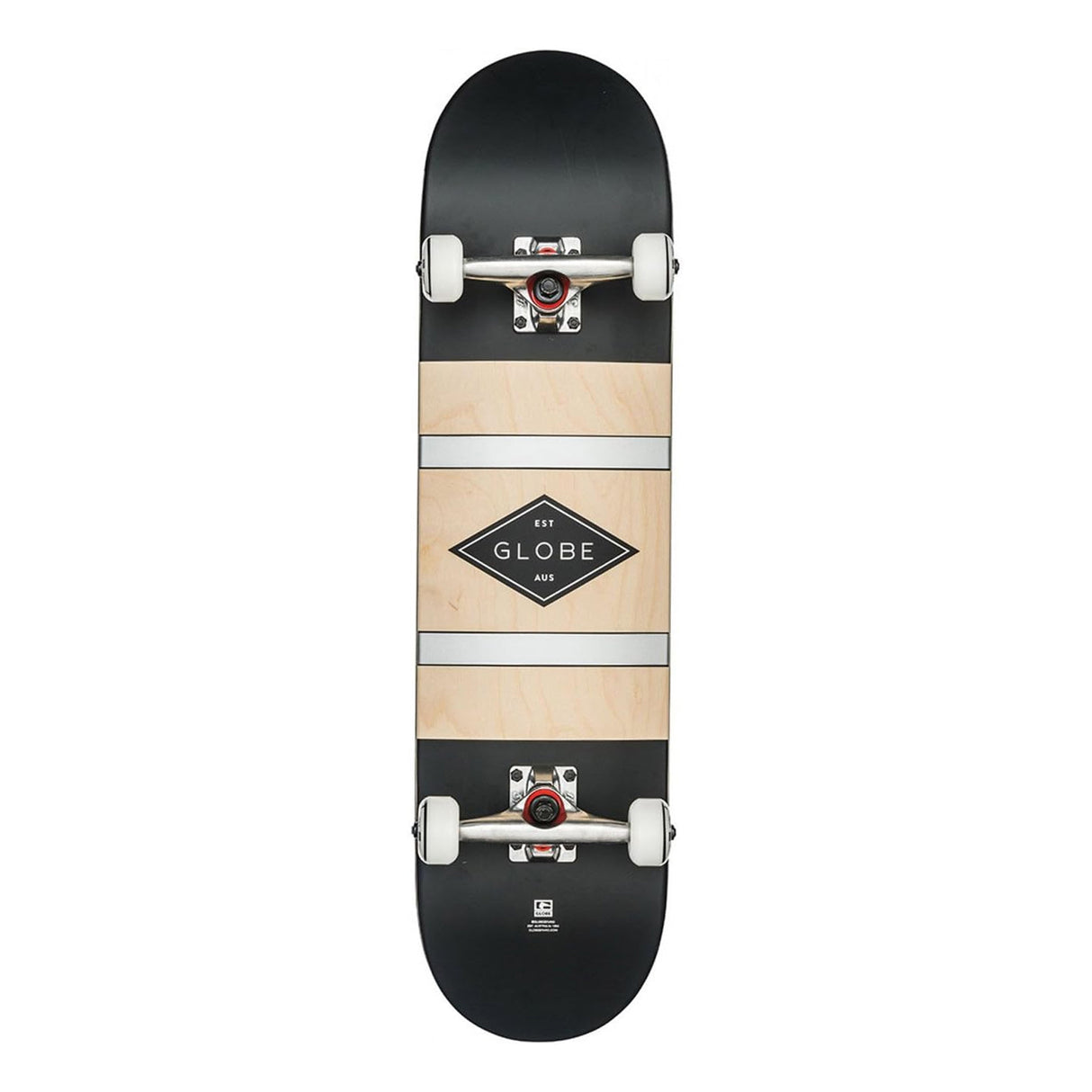 Globe G1 Diablo 2 - Black/Silver 8.0FU