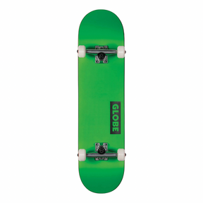 Globe Goodstock - Neon Green 8.0FU-Skateboard-Dawson Sports