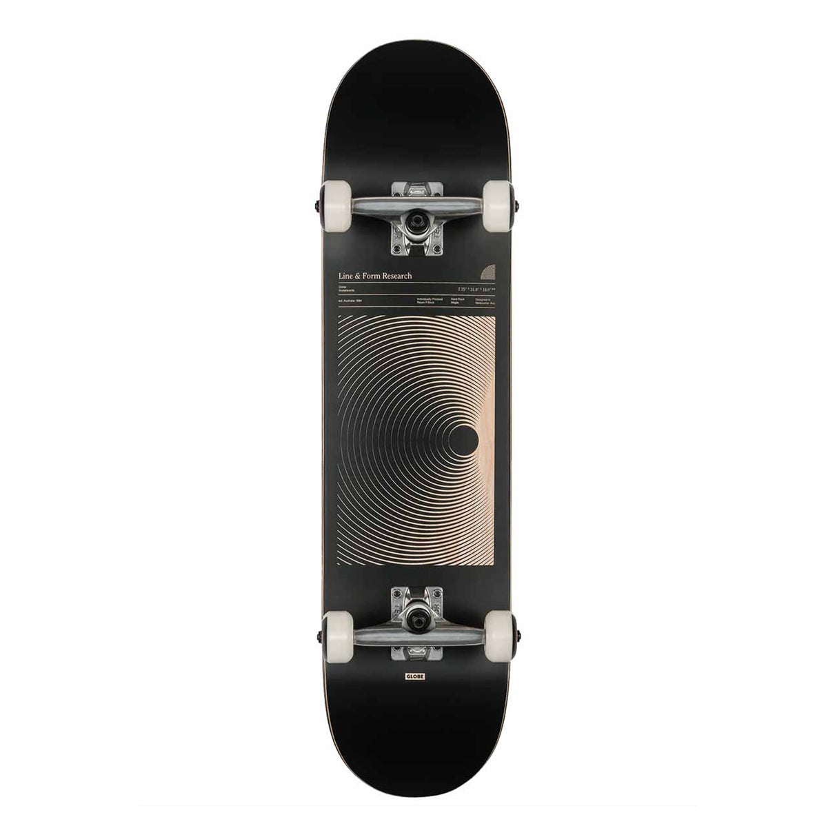 Globe G1 Lineform - Black 7.75