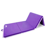 Folding Gymnastic Mat - Purple