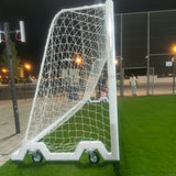 Aluminium Soccer Goal - 360° Swivel Wheels