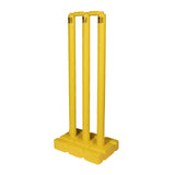 Plastic Cricket Stump Set with Base and Bails