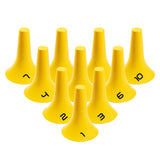 Numbered Sphere Cones (Set of 10)