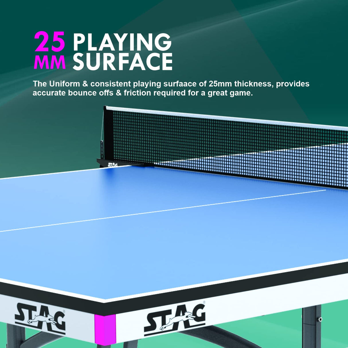 STAG Active 25 Series Table Tennis Table