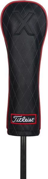 Titleist JET BLACK LEATHER HEADCOVERS