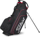 Titleist Hybrid 14 Golf Bag - BLACK/BLACK/RED