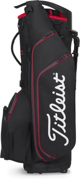 Titleist Hybrid 14 Golf Bag - BLACK/BLACK/RED