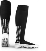 Lux Soccer Grip - Knee Sock - Black