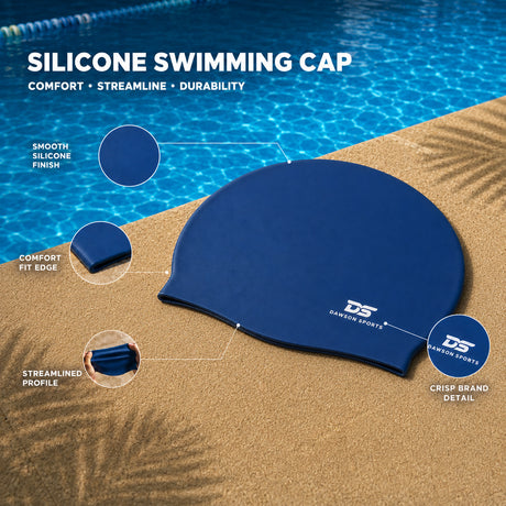 Adult Silicone Swimming Cap