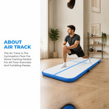 Air Track Inflatable Gymnastics Mat with Air Track Pump