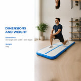 Air Track Inflatable Gymnastics Mat with Air Track Pump