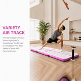 Air Track Inflatable Gymnastics Mat with Air Track Pump