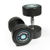 Cast Iron Round Dumbbells (Pair)