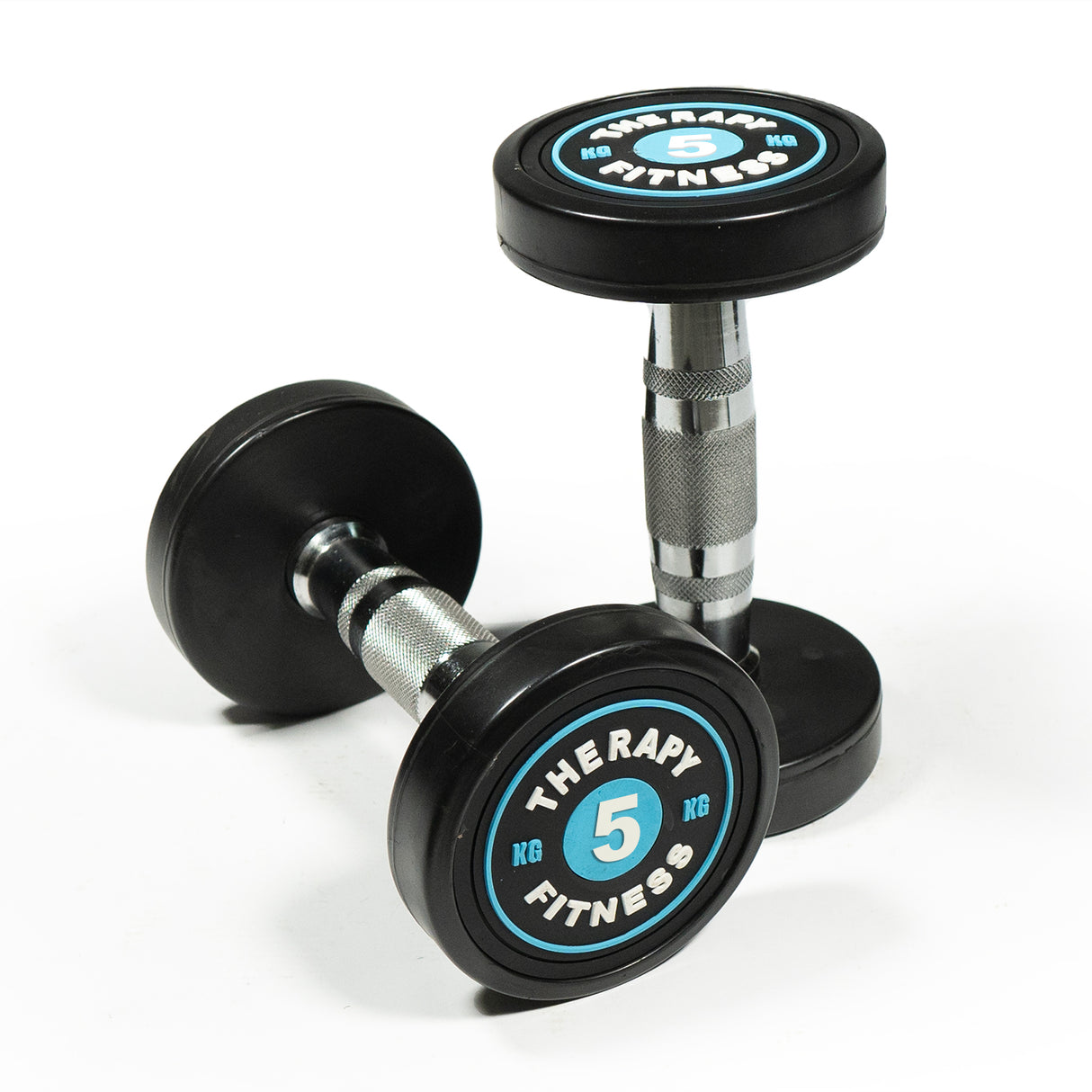 Cast Iron Round Dumbbells (Pair)