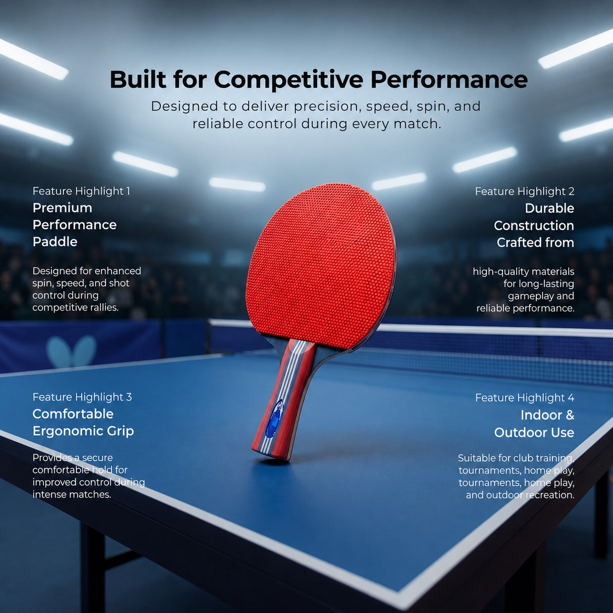 Club Table Tennis Racket