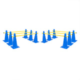 Cone Hurdle Set - 15" (12 Cones, 6 Poles)