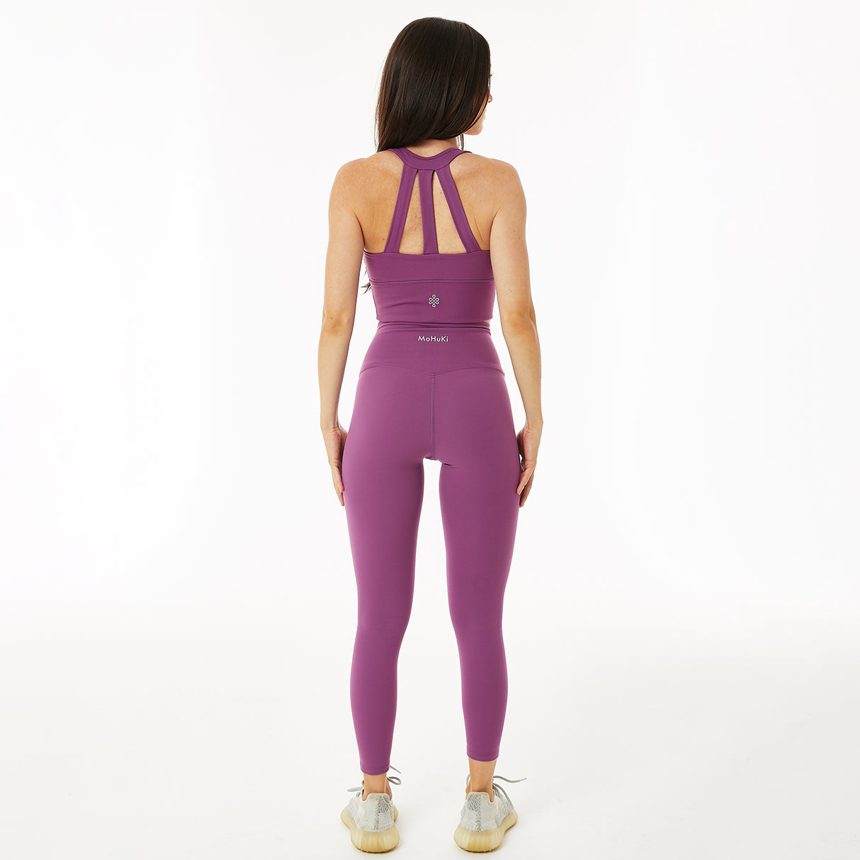 Olivia High Waisted Legging - Dark Purple