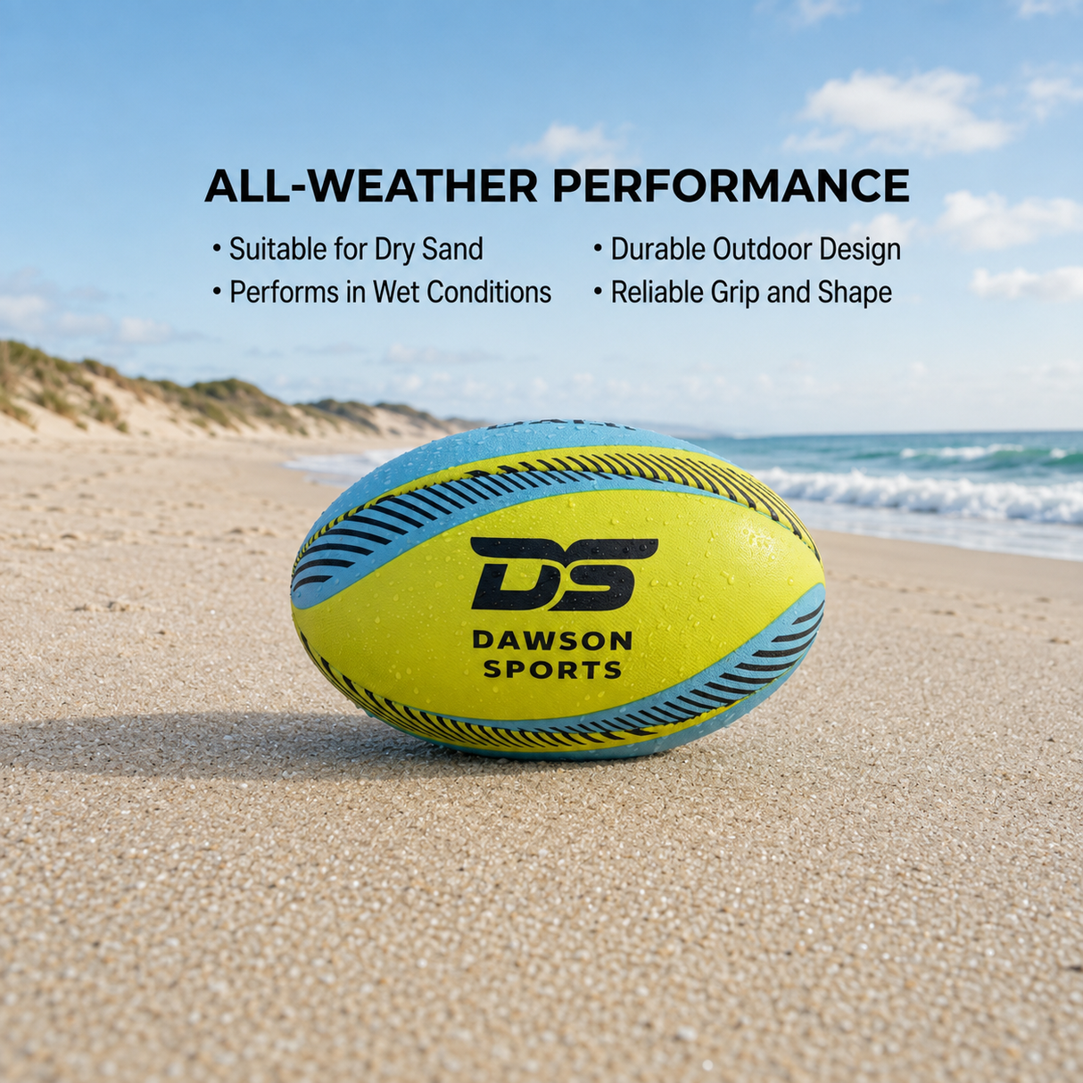 Pro Beach Rugby Ball - Size 5