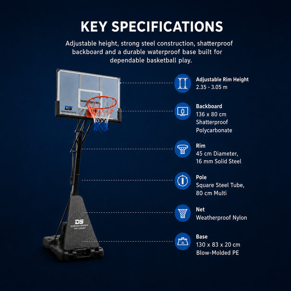 Deluxe Basketball System