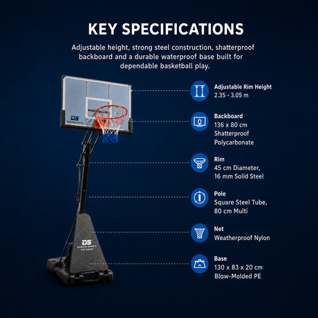 Deluxe Basketball System