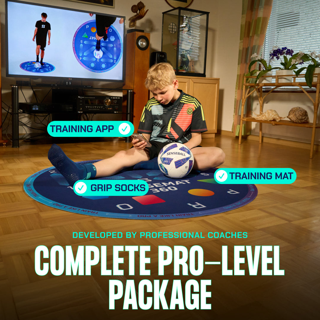 SenseMat 360 - Pro-Level Cognitive & Footwork Soccer Training Mat