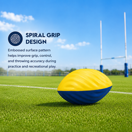 Foam Swirl Football PU - 8.5"