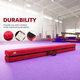 Folding Balance Beam Red