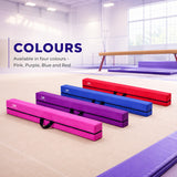 Folding Balance Beam Red