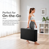 Folding Gymnastic Mat - Black