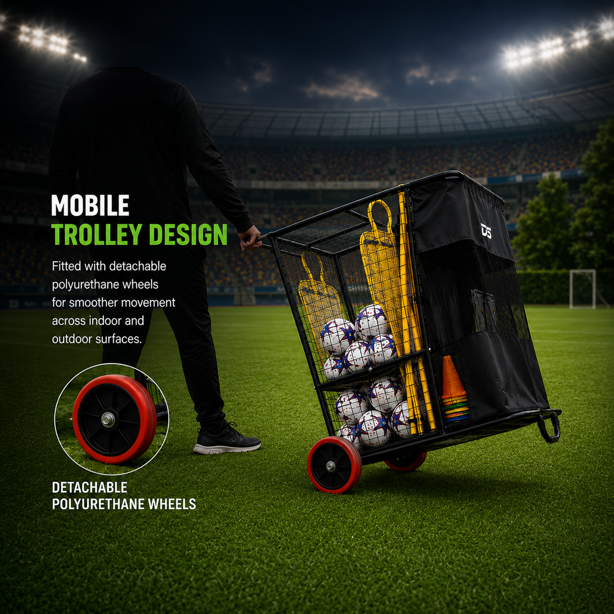 Football Equipment Trolley