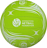 Gilbert Pulse Netball (Green/White) - Size 4
