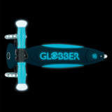 GLOBBER ELITE LIGHTS GLOW SCOOTER - PATROL BLUE