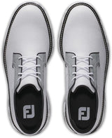 FootJoy Traditions Blucher Men's Golf Shoe - White/Grey Camo