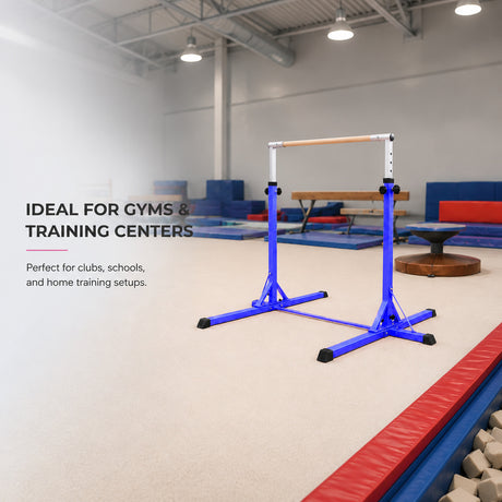Simple Training Horizontal Bar - Blue