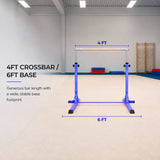 Simple Training Horizontal Bar - Blue