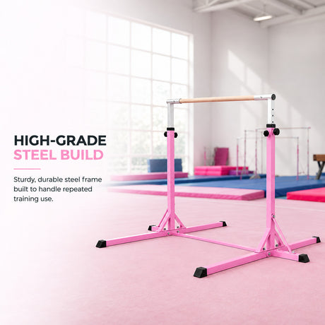Simple Training Horizontal Bar - Pink