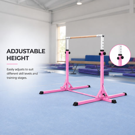 Simple Training Horizontal Bar - Pink
