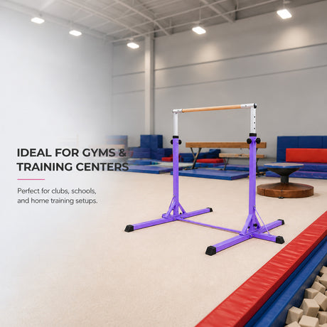 Simple Training Horizontal Bar - Purple